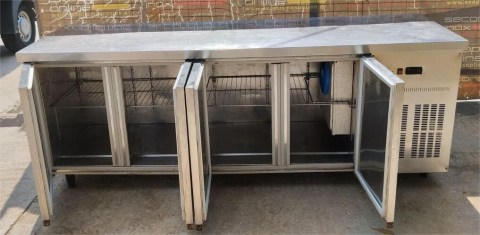 Ψυγείο Πάγκος Συντήρηση Με 4 Πόρτες 224x70x85Cm Inomak Μεταχειρισμένο